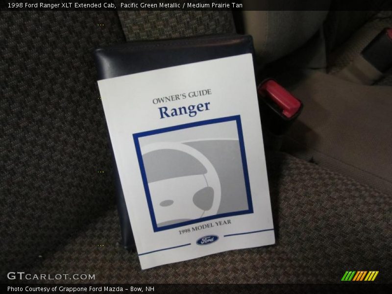 Pacific Green Metallic / Medium Prairie Tan 1998 Ford Ranger XLT Extended Cab