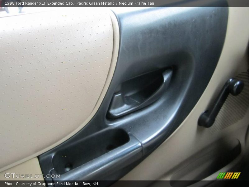 Pacific Green Metallic / Medium Prairie Tan 1998 Ford Ranger XLT Extended Cab