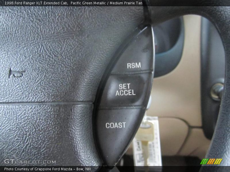 Pacific Green Metallic / Medium Prairie Tan 1998 Ford Ranger XLT Extended Cab