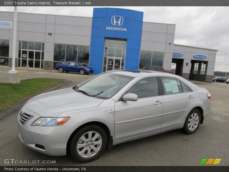 Titanium Metallic / Ash 2007 Toyota Camry Hybrid