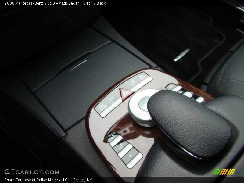 Black / Black 2008 Mercedes-Benz S 550 4Matic Sedan