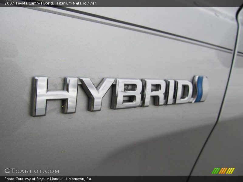 Titanium Metallic / Ash 2007 Toyota Camry Hybrid