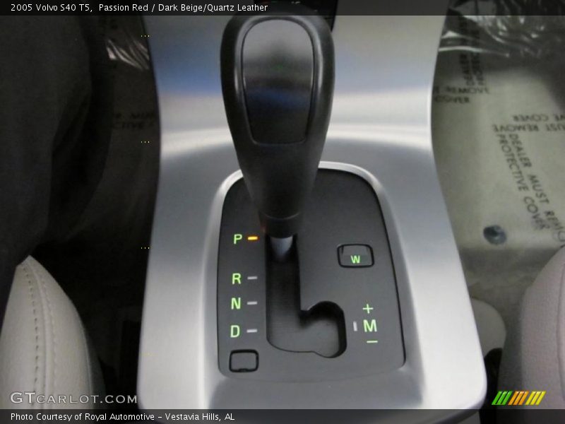  2005 S40 T5 5 Speed Geartronic Automatic Shifter