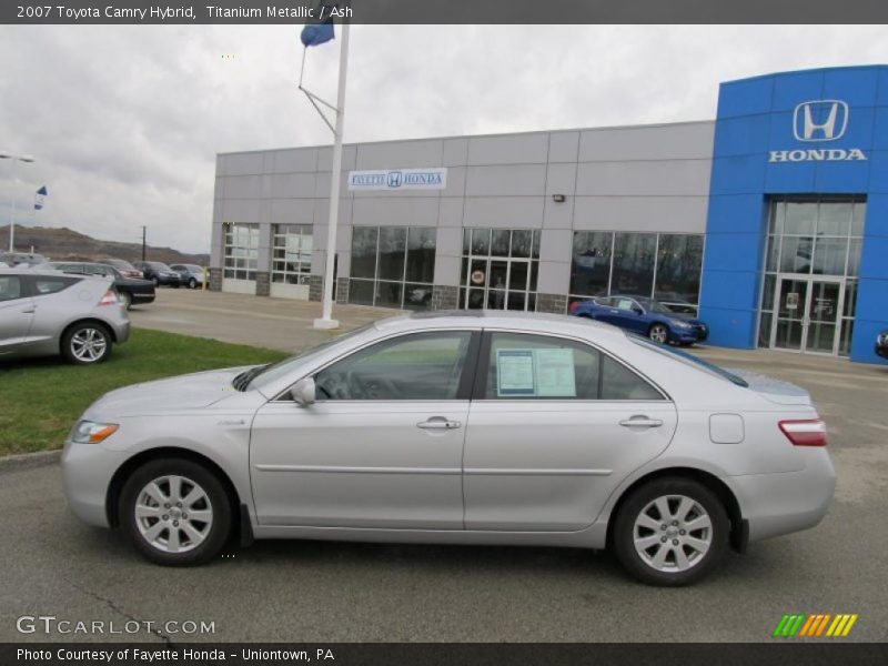 Titanium Metallic / Ash 2007 Toyota Camry Hybrid