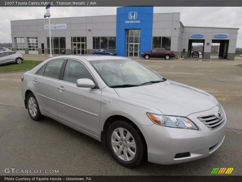 Titanium Metallic / Ash 2007 Toyota Camry Hybrid