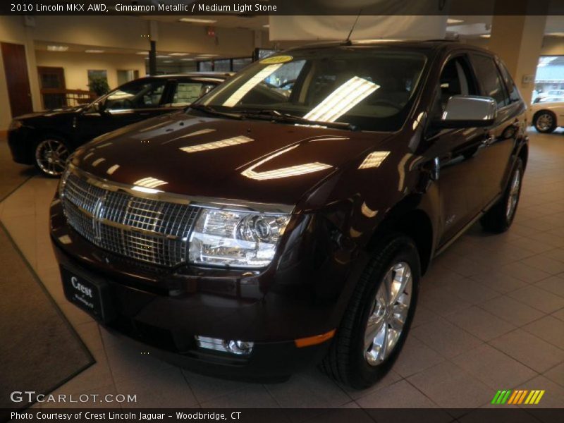 Cinnamon Metallic / Medium Light Stone 2010 Lincoln MKX AWD