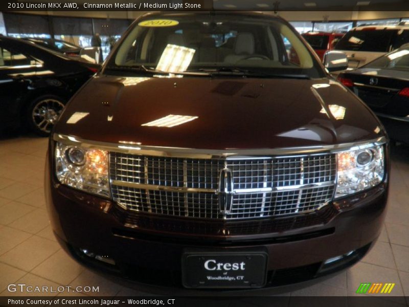 Cinnamon Metallic / Medium Light Stone 2010 Lincoln MKX AWD