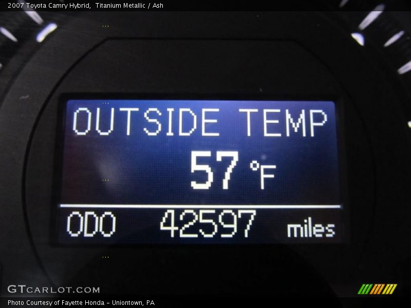 Titanium Metallic / Ash 2007 Toyota Camry Hybrid