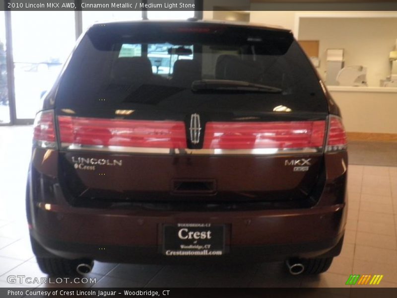 Cinnamon Metallic / Medium Light Stone 2010 Lincoln MKX AWD
