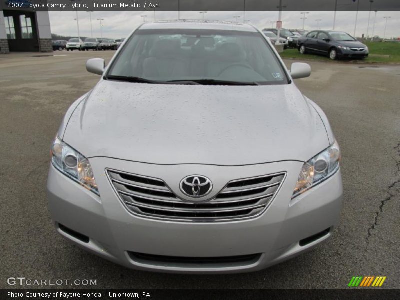 Titanium Metallic / Ash 2007 Toyota Camry Hybrid