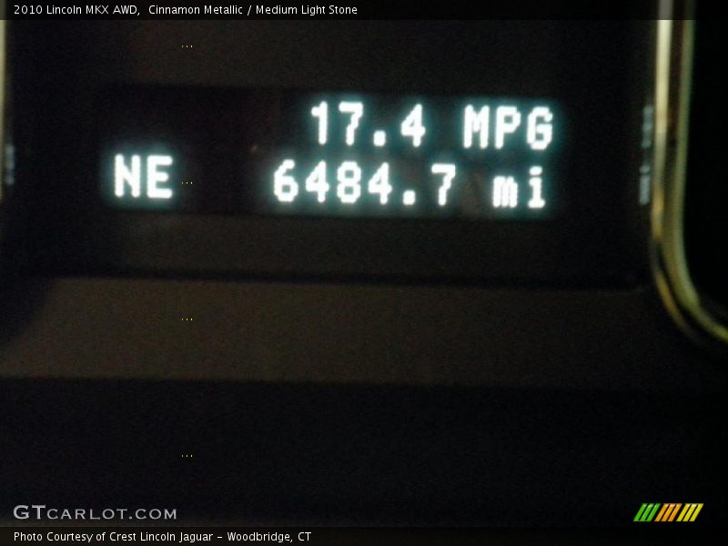 Cinnamon Metallic / Medium Light Stone 2010 Lincoln MKX AWD