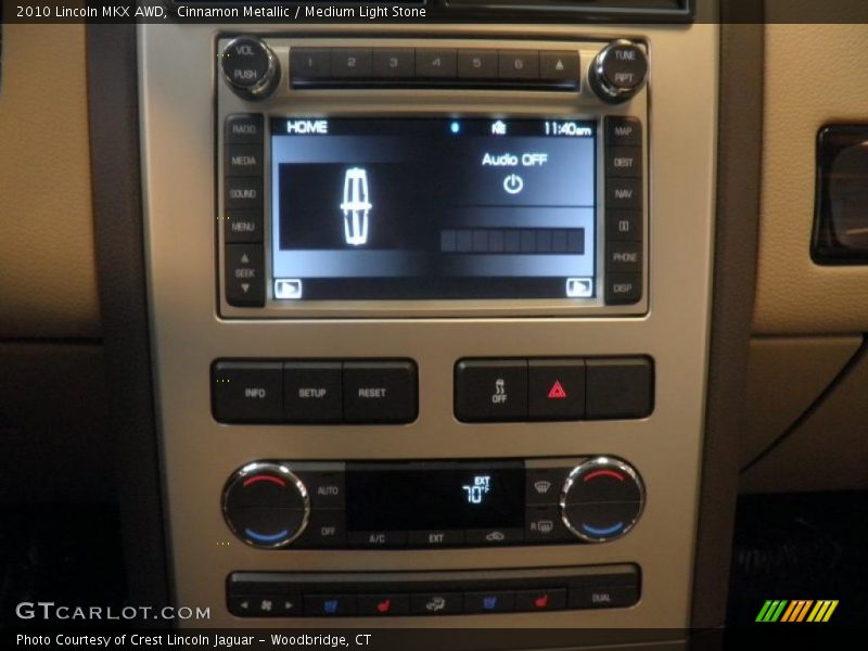 Cinnamon Metallic / Medium Light Stone 2010 Lincoln MKX AWD