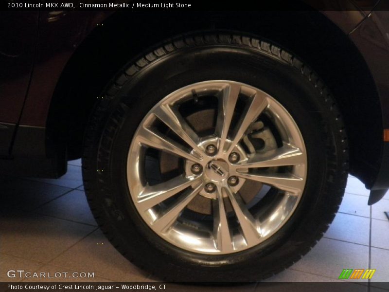 Cinnamon Metallic / Medium Light Stone 2010 Lincoln MKX AWD
