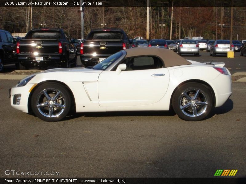  2008 Sky Red Line Roadster Polar White