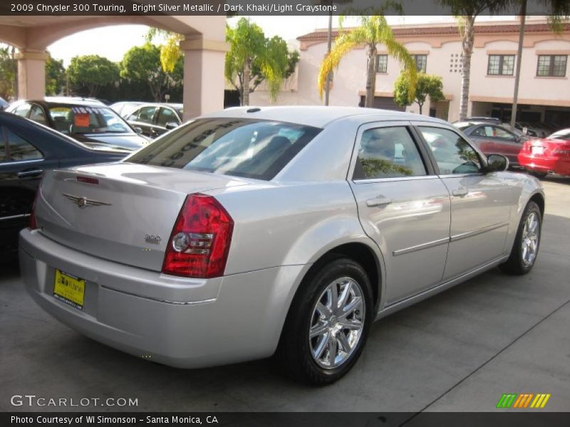 Bright Silver Metallic / Dark Khaki/Light Graystone 2009 Chrysler 300 Touring