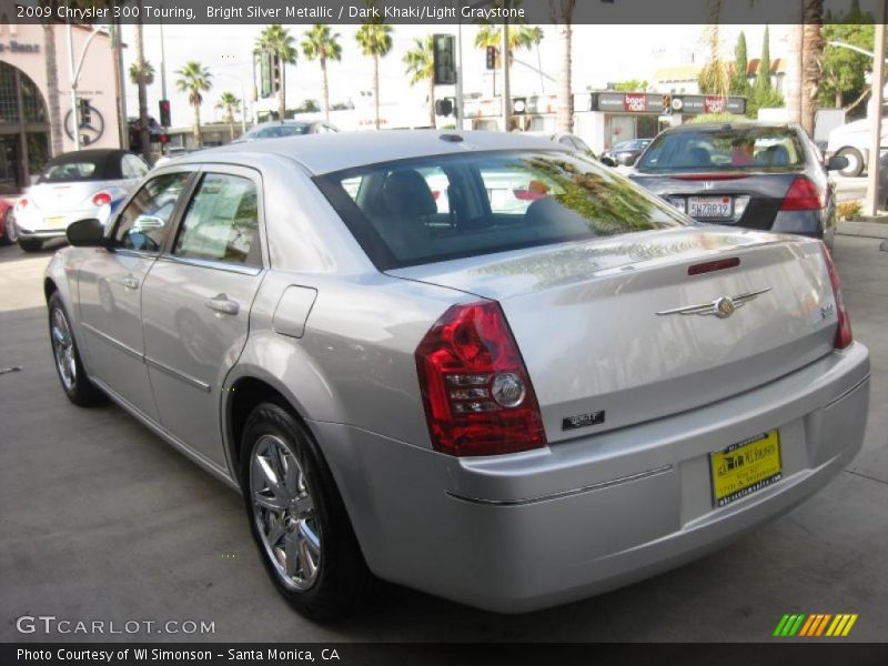 Bright Silver Metallic / Dark Khaki/Light Graystone 2009 Chrysler 300 Touring