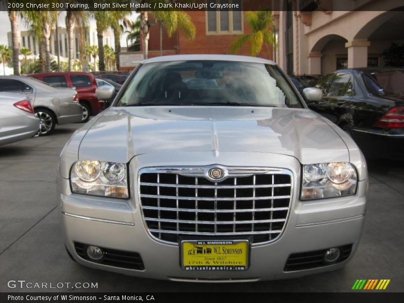 Bright Silver Metallic / Dark Khaki/Light Graystone 2009 Chrysler 300 Touring
