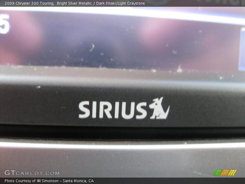 Bright Silver Metallic / Dark Khaki/Light Graystone 2009 Chrysler 300 Touring