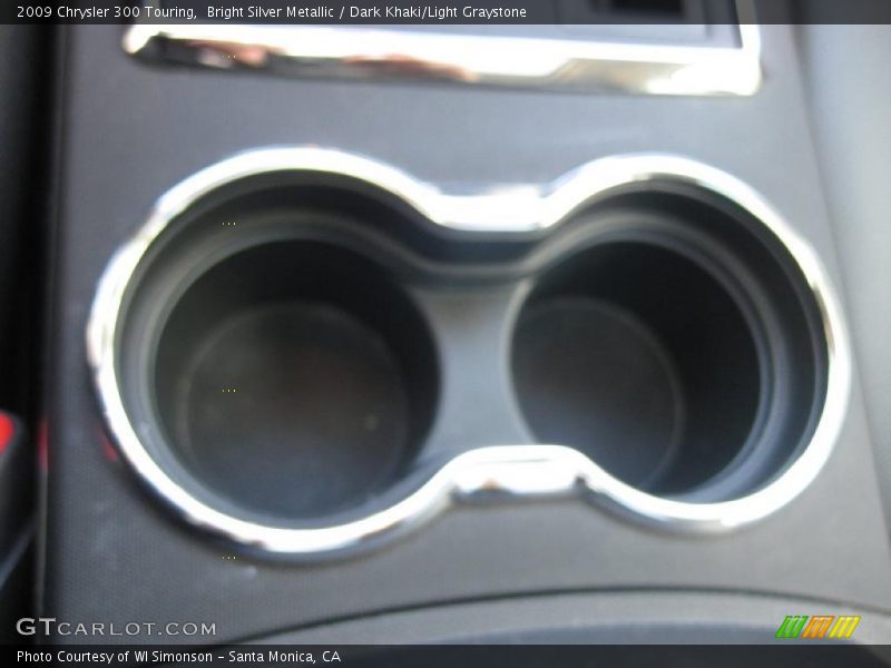 Bright Silver Metallic / Dark Khaki/Light Graystone 2009 Chrysler 300 Touring