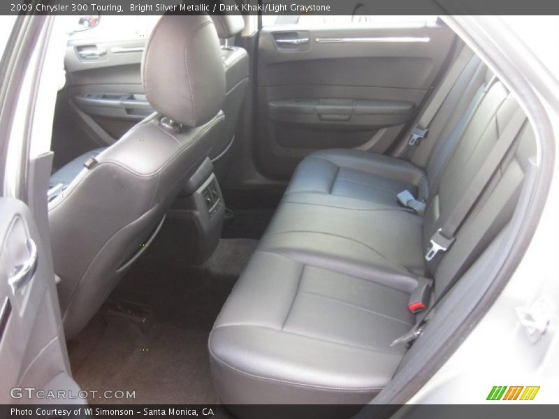 Bright Silver Metallic / Dark Khaki/Light Graystone 2009 Chrysler 300 Touring