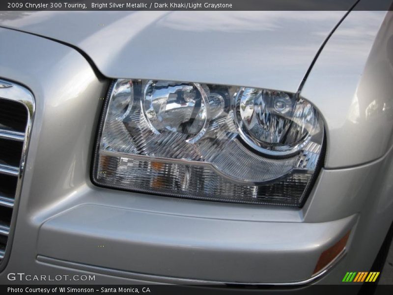 Bright Silver Metallic / Dark Khaki/Light Graystone 2009 Chrysler 300 Touring