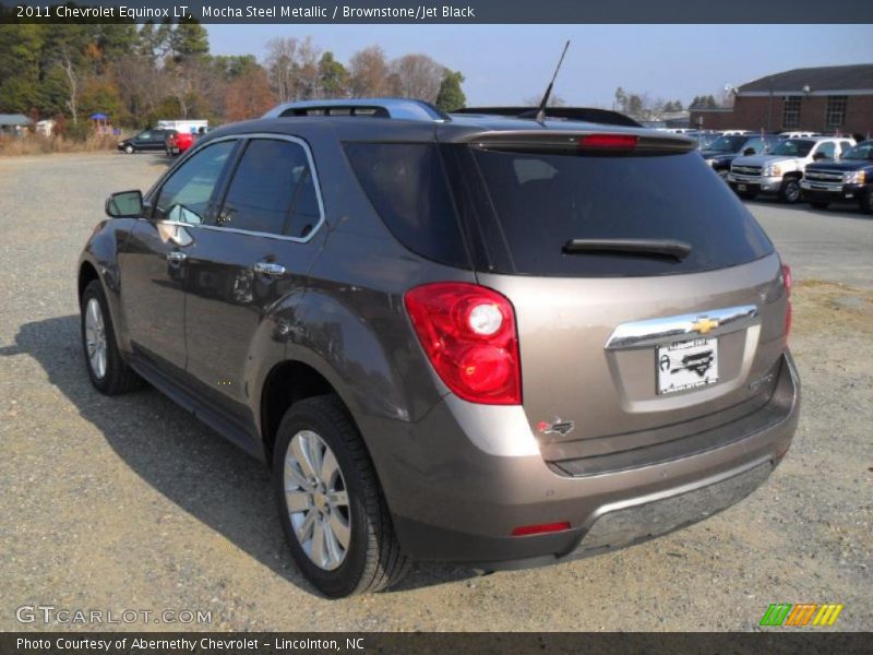Mocha Steel Metallic / Brownstone/Jet Black 2011 Chevrolet Equinox LT