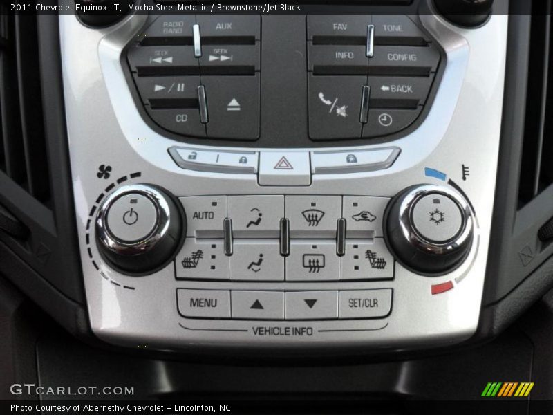 Controls of 2011 Equinox LT