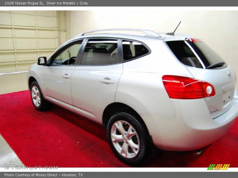 Silver Ice Metallic / Gray 2008 Nissan Rogue SL