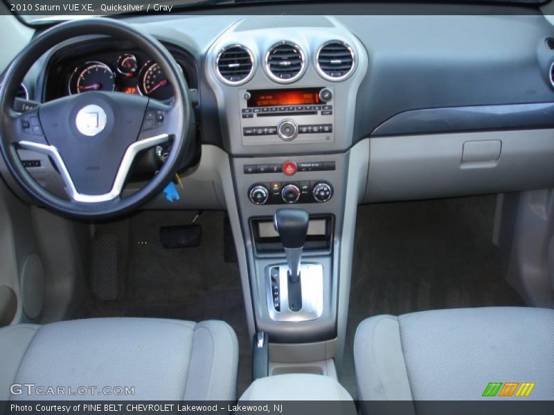 Dashboard of 2010 VUE XE