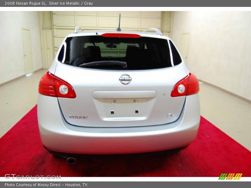 Silver Ice Metallic / Gray 2008 Nissan Rogue SL