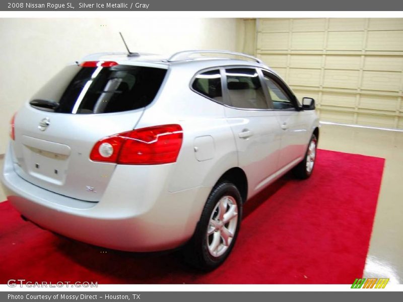 Silver Ice Metallic / Gray 2008 Nissan Rogue SL