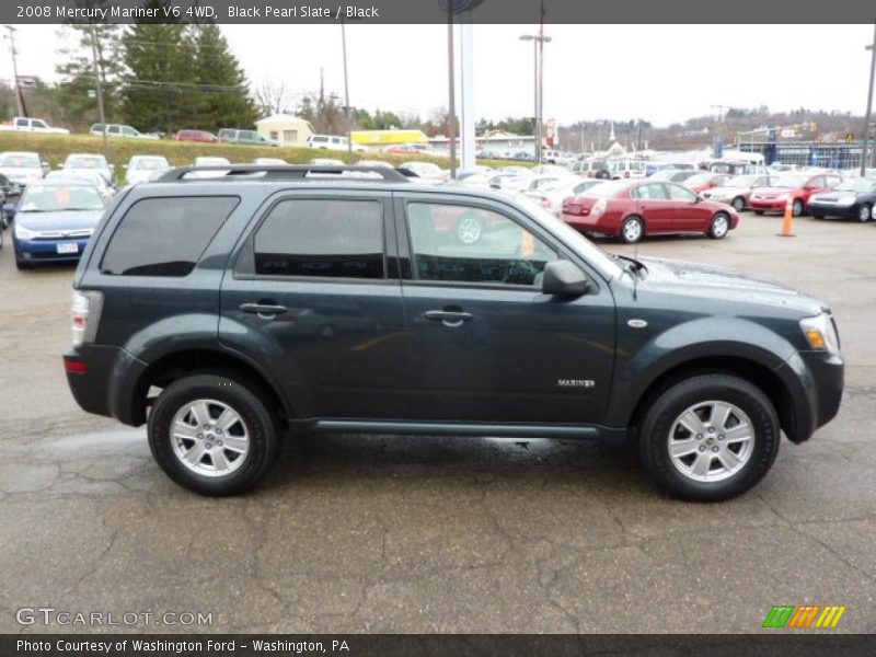 Black Pearl Slate / Black 2008 Mercury Mariner V6 4WD