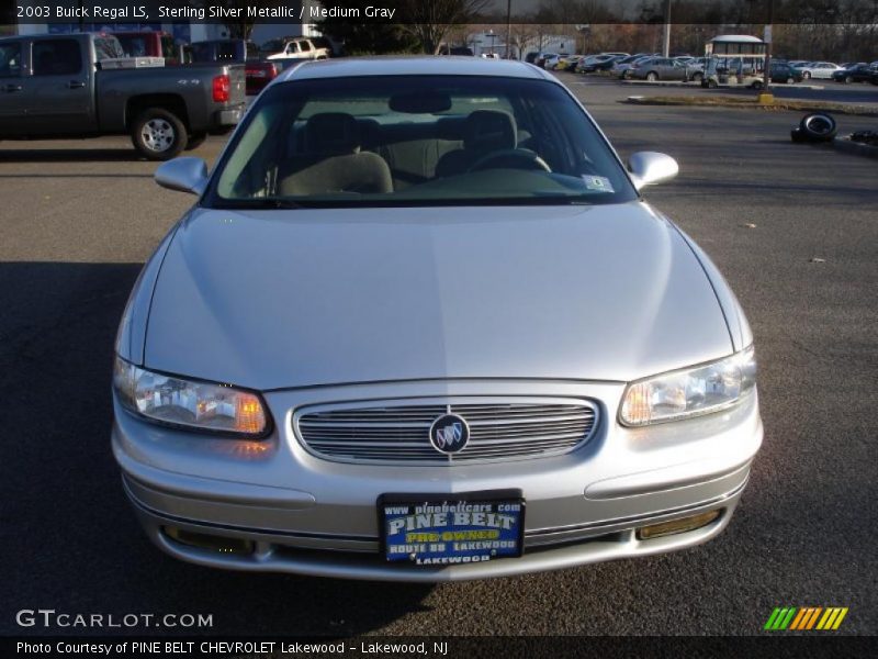 Sterling Silver Metallic / Medium Gray 2003 Buick Regal LS