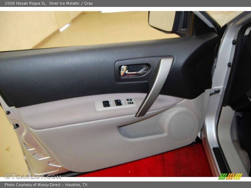 Silver Ice Metallic / Gray 2008 Nissan Rogue SL