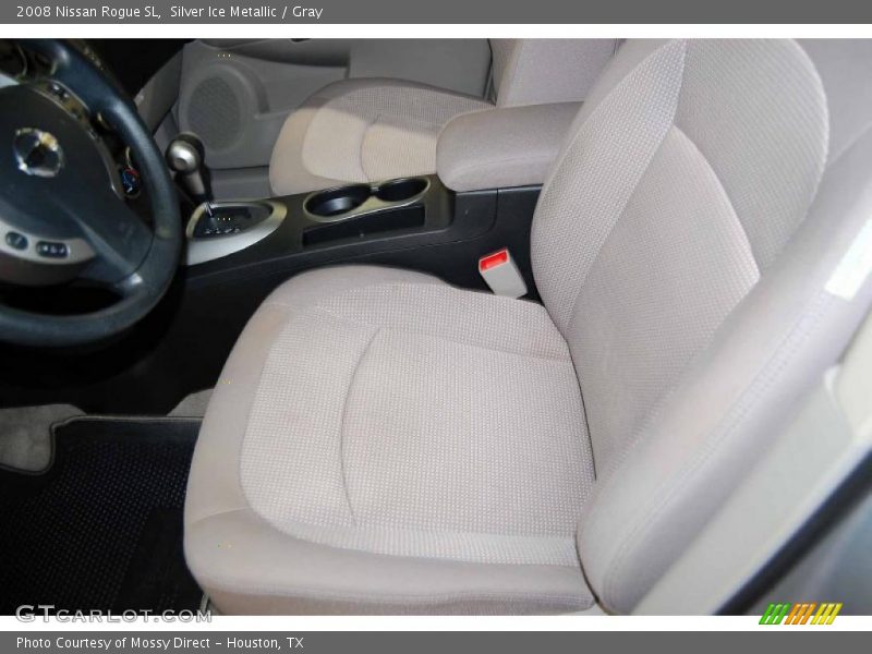 Silver Ice Metallic / Gray 2008 Nissan Rogue SL