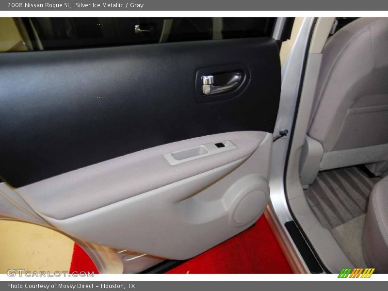 Silver Ice Metallic / Gray 2008 Nissan Rogue SL