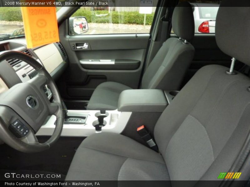 Black Pearl Slate / Black 2008 Mercury Mariner V6 4WD