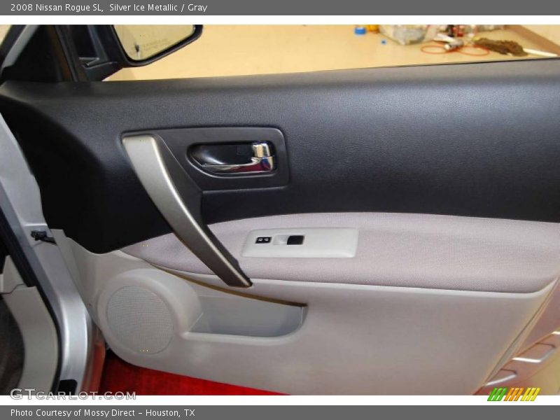 Silver Ice Metallic / Gray 2008 Nissan Rogue SL