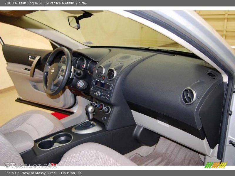 Silver Ice Metallic / Gray 2008 Nissan Rogue SL