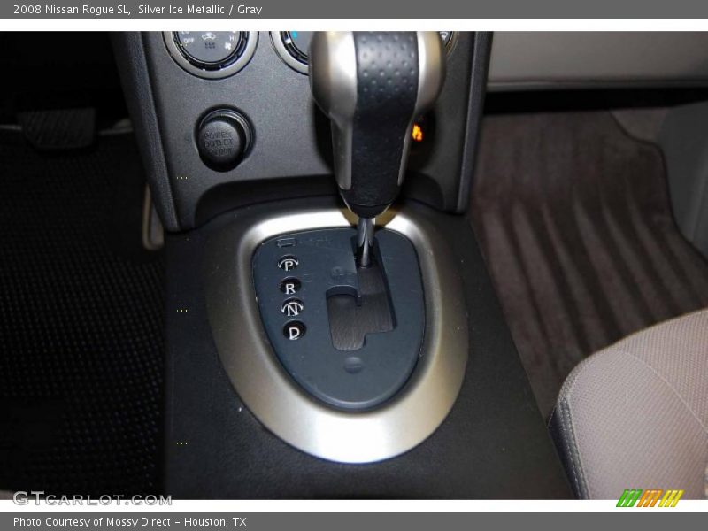 Silver Ice Metallic / Gray 2008 Nissan Rogue SL