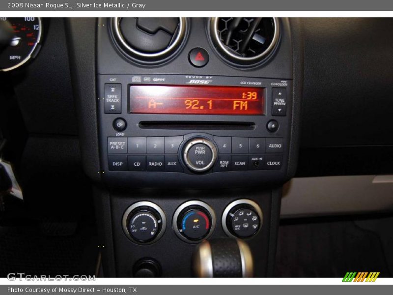 Silver Ice Metallic / Gray 2008 Nissan Rogue SL