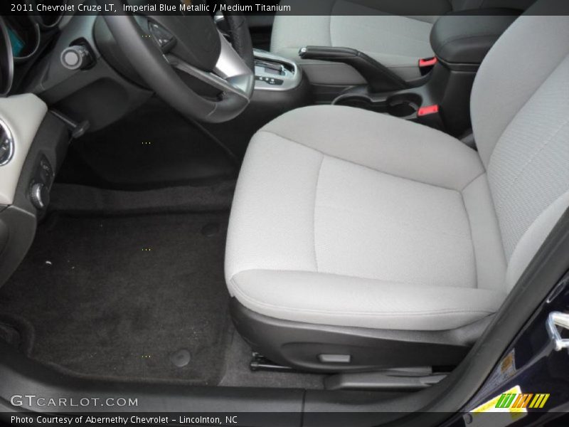 Imperial Blue Metallic / Medium Titanium 2011 Chevrolet Cruze LT