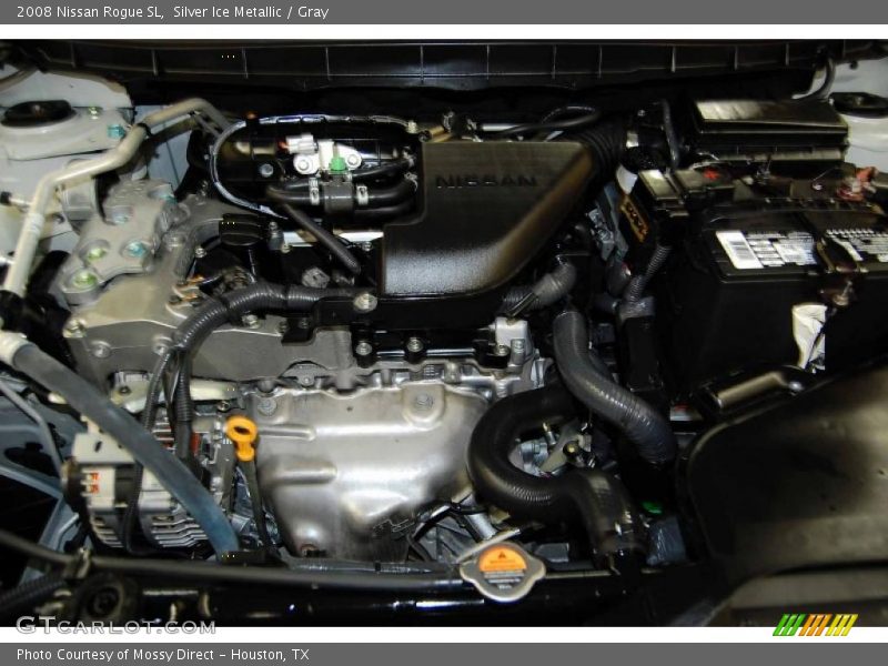 Silver Ice Metallic / Gray 2008 Nissan Rogue SL
