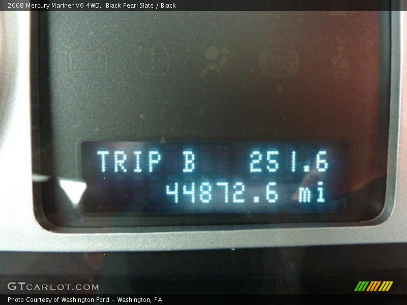 Black Pearl Slate / Black 2008 Mercury Mariner V6 4WD