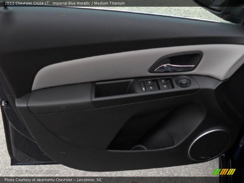 Imperial Blue Metallic / Medium Titanium 2011 Chevrolet Cruze LT