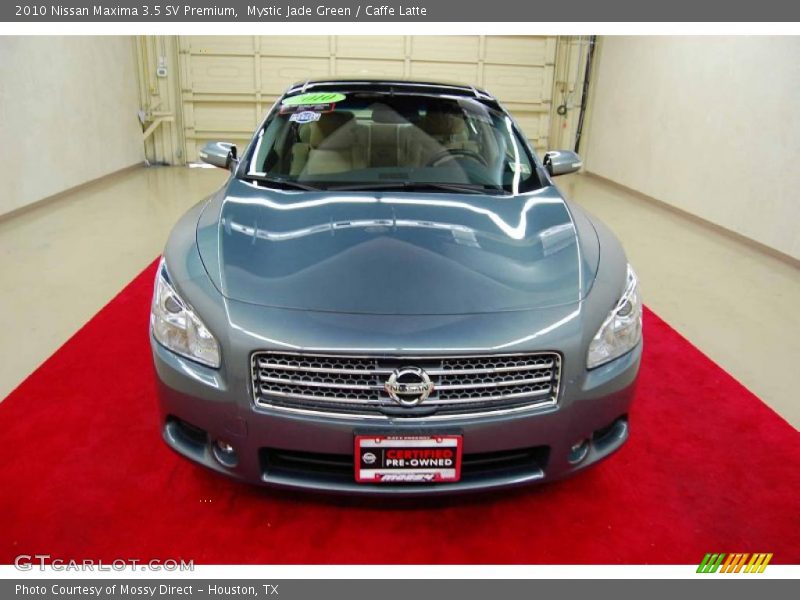 Mystic Jade Green / Caffe Latte 2010 Nissan Maxima 3.5 SV Premium