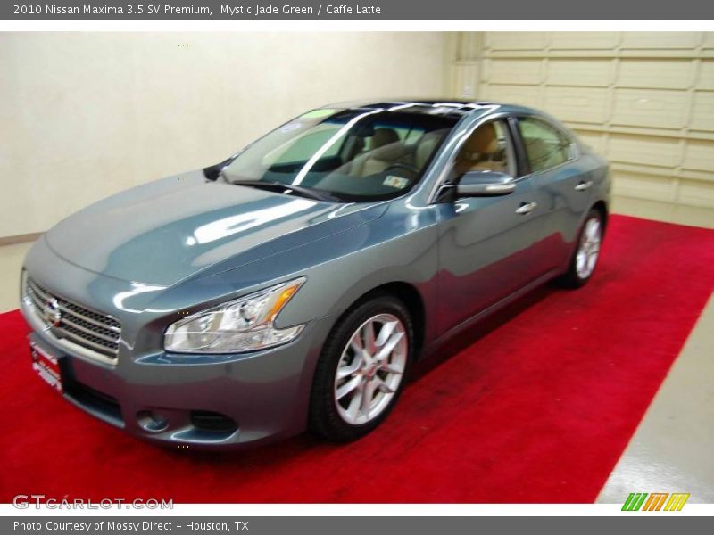 Mystic Jade Green / Caffe Latte 2010 Nissan Maxima 3.5 SV Premium