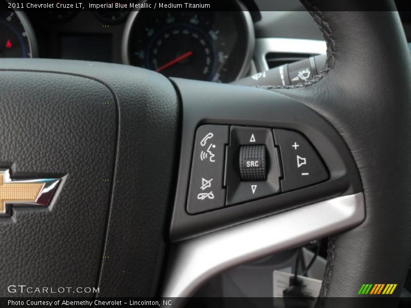 Imperial Blue Metallic / Medium Titanium 2011 Chevrolet Cruze LT