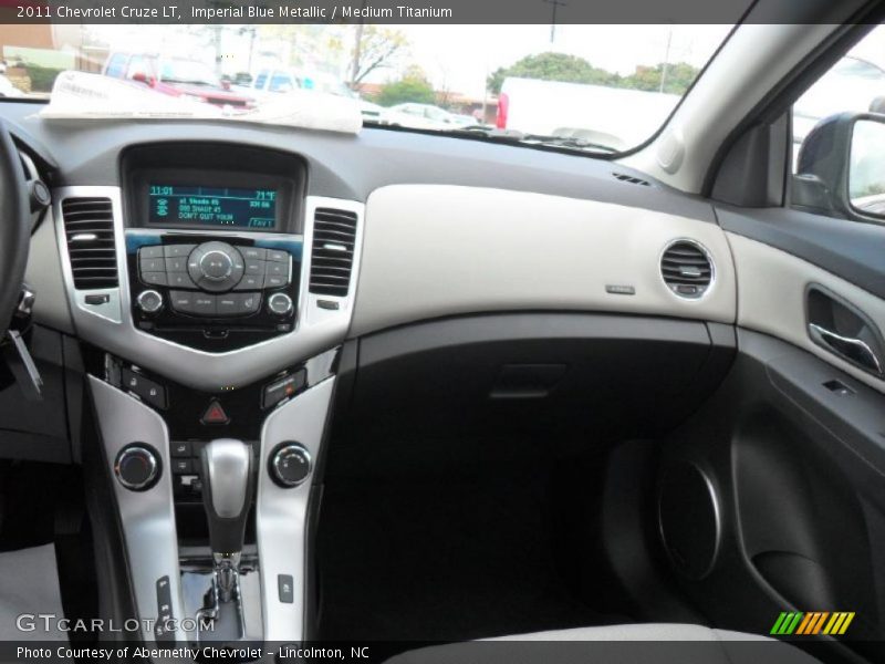 Imperial Blue Metallic / Medium Titanium 2011 Chevrolet Cruze LT