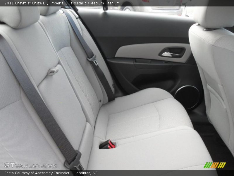 Imperial Blue Metallic / Medium Titanium 2011 Chevrolet Cruze LT